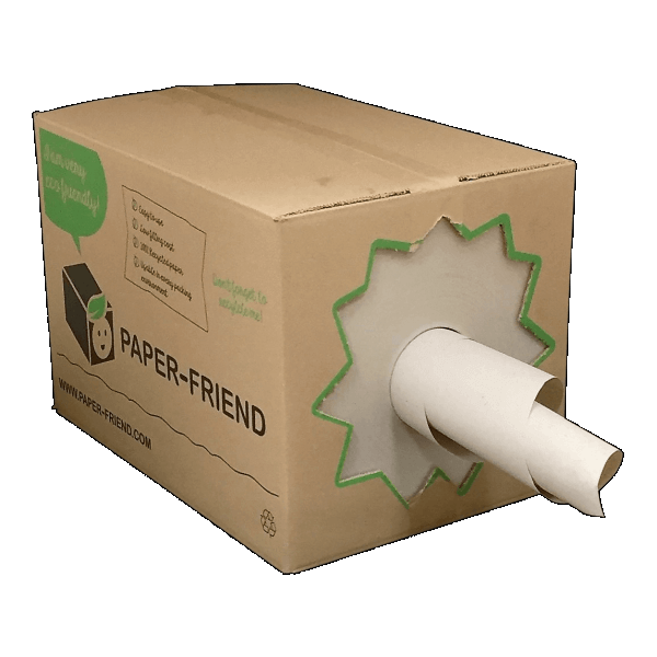 opvulpapier in handige dispenserdoos