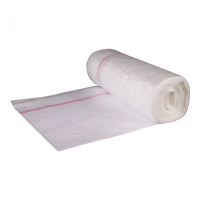 Afvalzak MDPE 400l 66x15x198cm 30micron tr.