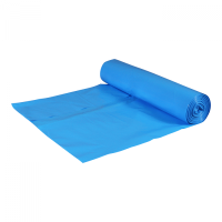 Afvalzak MDPE 120l 70x110cm T25 blauw