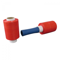 Rekfolie mini 100mm x 150m x 23micron rood