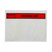 Paklijstenveloppen A5 225x165mm Packing List