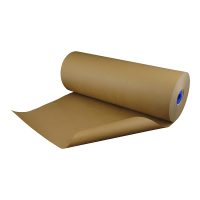 Pakpapier op rol natronkraft 70g/m2 120cm