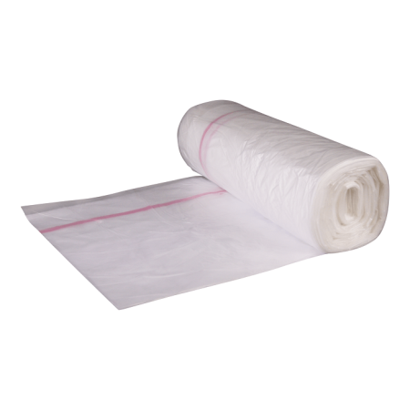 Afvalzak MDPE 400l 66x15x198cm 30mu zonder gaten