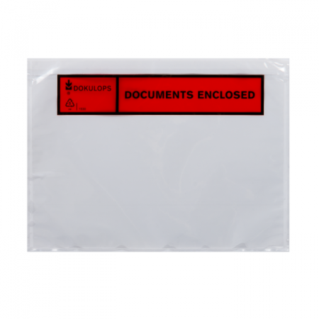 Paklijstenveloppen A5 225x165mm Documents Enclosed