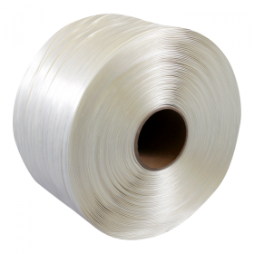 Omsnoeringsband draad aan draad 16 mm x 850 m - Kwaliteit PRO TECPLAST FF - Hoge sterkte 450kg - PET textielband